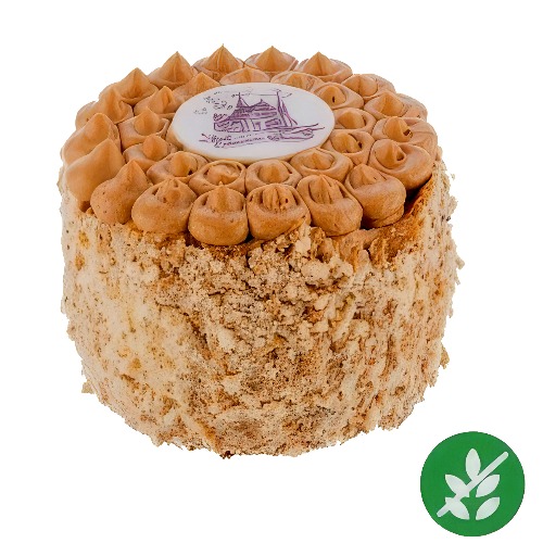Hazelnoot mokka gebakje