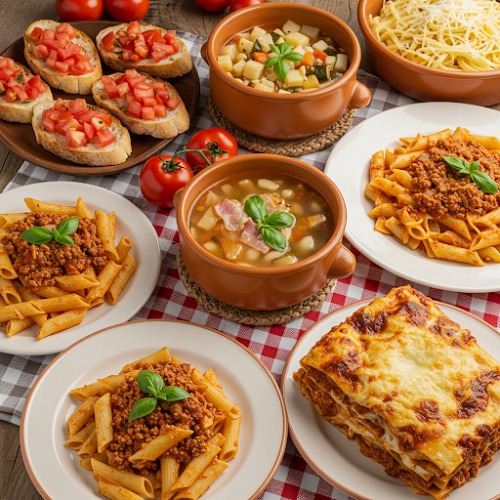 Italiaans buffet (20 personen)