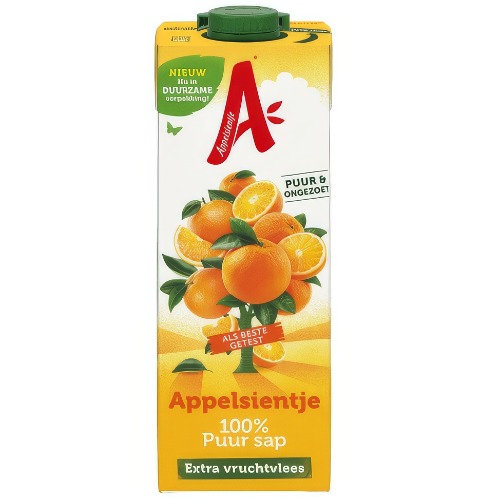 Sinaasappelsap met extra vruchtvlees 1 liter