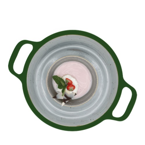 Boerenvla aardbei - zonder toegevoegde suiker  (150 g)