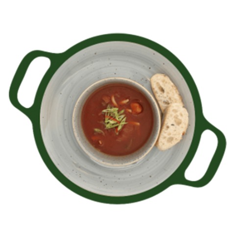 Gebonden Chinese tomatensoep met kip (200 g)