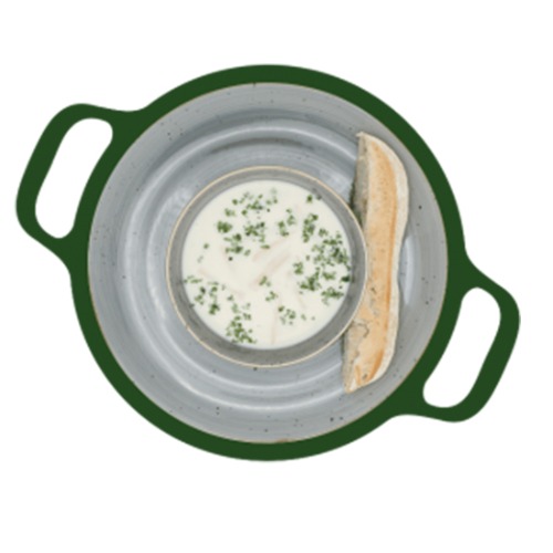 Gebonden aspergesoep (200 g)