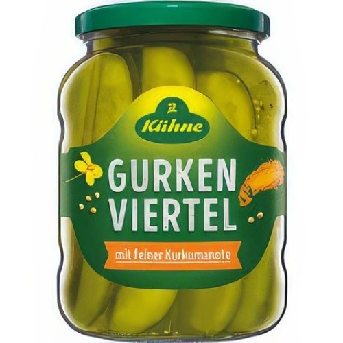 Gurkenviertel zoetzuur 670 gram