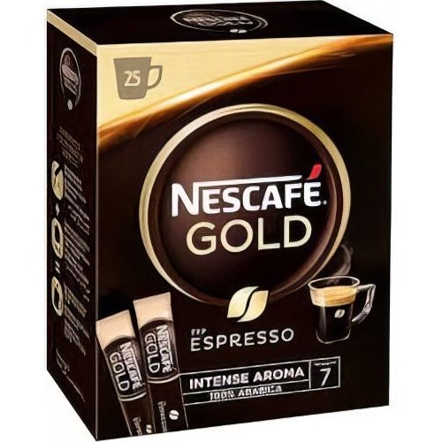 Oploskoffie gold espresso