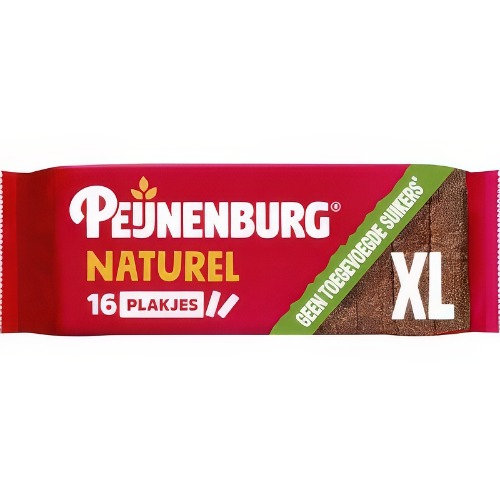 Ontbijtkoek XL naturel gesneden minder suiker