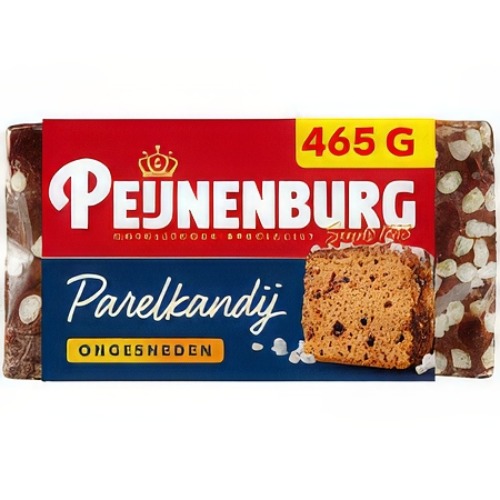 Ontbijtkoek parelkandij ongesneden