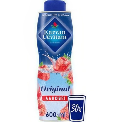 Siroop aardbei