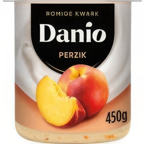 Kwark perzik 450 gram