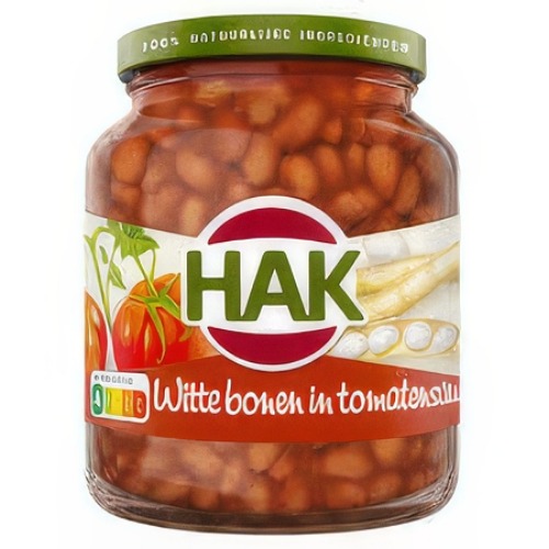 Witte bonen in tomatensaus 360 gram