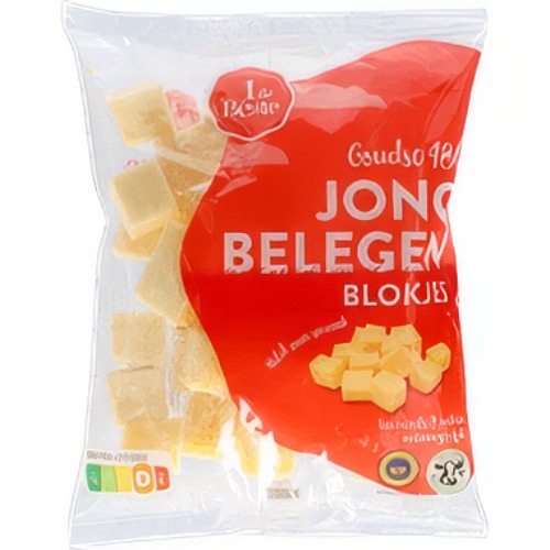 Kaasblokjes jong belegen