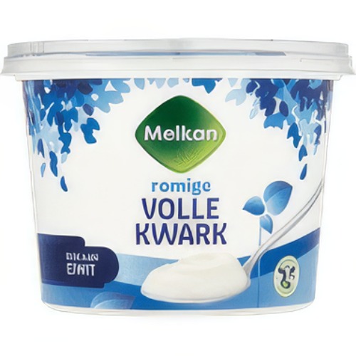 Volle kwark 500 gram